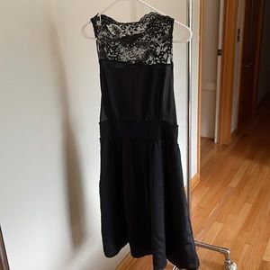 Free People black lace dress size medium